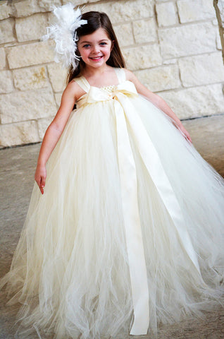 Wedding flower dress